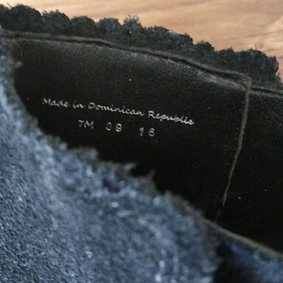 Jack Rogers Bailee Designer Soho Boho Western 90s Retro Suede Leather bootie sz7 - Picture 2 of 5